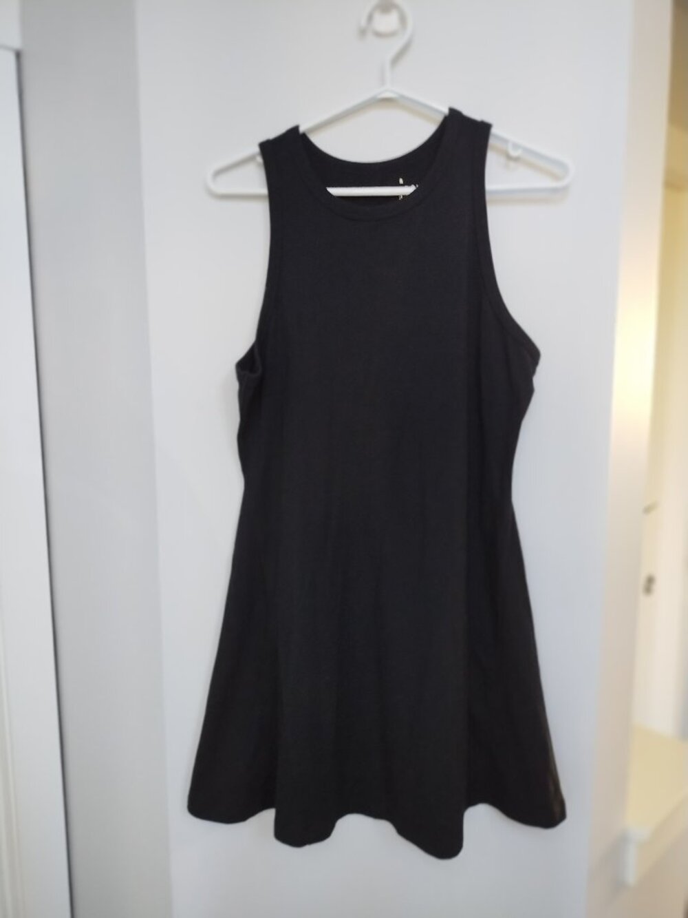 a new day tank style dress with flowy skirt